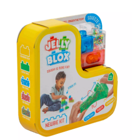 Jelly Blox Newbie Soft Building Block Set – 11 Pieces