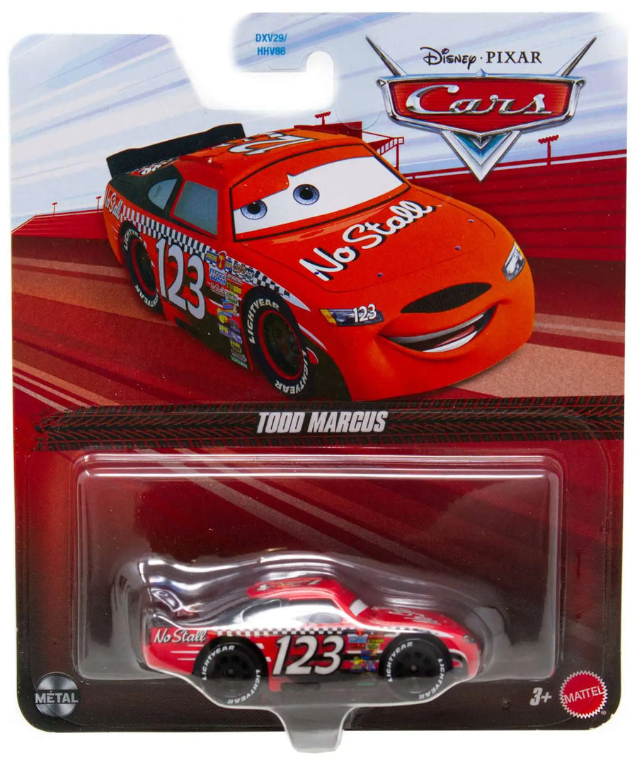 Mattel Disney Pixar Cars Metal Series 1:55 Scale -  Todo Marcus