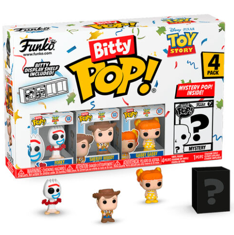 Funko Bitty Pop! Cartoon Animation: Disney Pixar - Toy Story - Forky 4-Pack