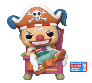 Funko Pop! Deluxe Anime: One Piece - Buggy the Clown (New York Comic-Con 2024 Convention Exclusive) Shared Sticker NYCC 2024