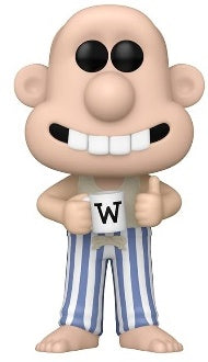 Funko Pop! Cartoon Animation: DreamWorks - Wallace & Gromit - Wallace (in Pajamas)