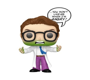 Funko Pop! Super Heroes: Marvel - The Incredible Hulk - Bruse Banner (You Wont Like Me When Im Angry!)