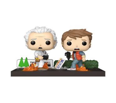 Funko Pop! Moment Movies: Back to the Future 40th Anniversary - Doc & Morty