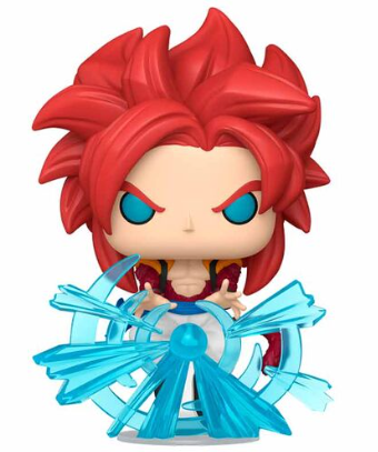 Funko Pop! Anime: Dragon Ball GT - Super Saiyan 4 Gogeta Using Ultra Big Bang Kamehameha (Glow in the Dark) - Chase #2074