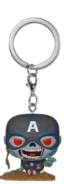 Funko Pocket Pop! Keychain Super Heroes: Marvel - Marvel Zombies - Zombie Captain America #1554