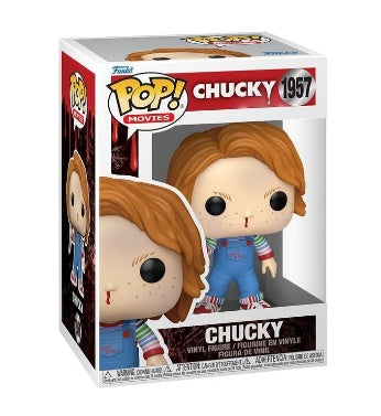 Funko Pop! Movies: Chucky Holding Knife (Bloody)