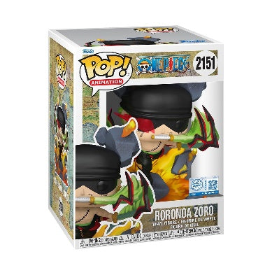 Funko Pop! Premium Anime: One Piece - Roronoa Zoro (King of Hell) (Exclusive)