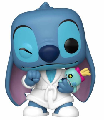 Funko Pop! Cartoon Animation: Disney - Lilo & Stitch - Stitch in Robe (Exclusive) #1608