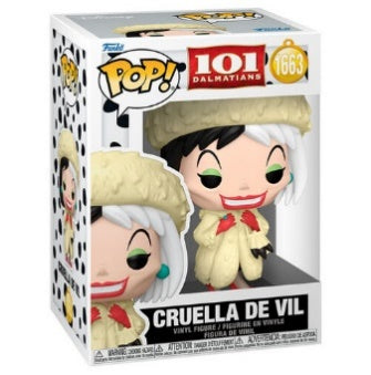 Funko Pop! Cartoon Animation: Disney - 101 Dalmatians - Cruella De Vil