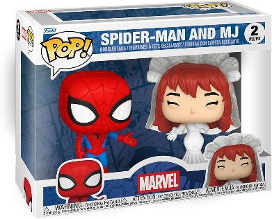 Funko Pop! Super Heroes: Marvel - Spider-Man & MJ 2-Pack