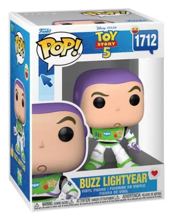 Funko Pop! Cartoon Animation: Disney Pixar - Toy Story 5 - Buzz Lightyear