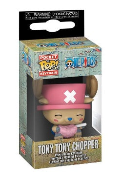 Funko Pocket Pop! Keychain Anime: One Piece - Tony Tony Chopper with Cotton Candy (CDU12PCS) #1946