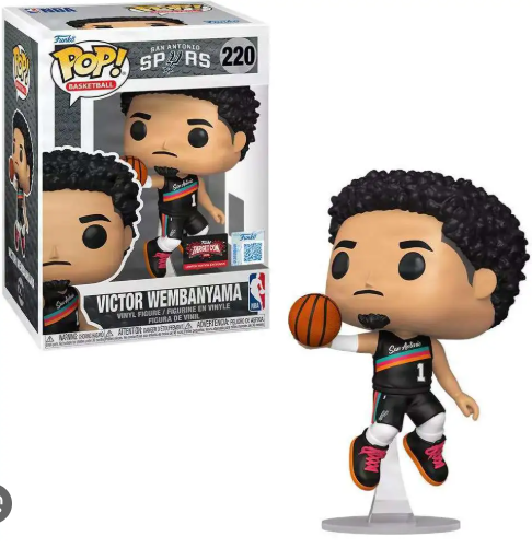 Funko Pop! Sports: NBA - San Antonio Spurs - Victor Wembanyama (Slam Dunk) No.1
