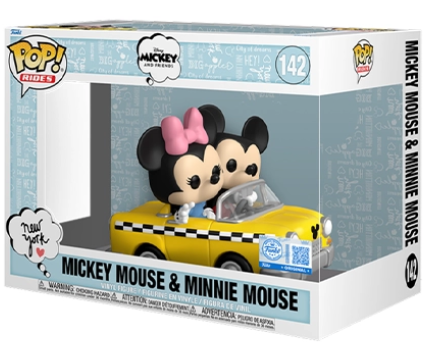 Funko Pop! Rides Super Deluxe Cartoon Animation: Disney - Mickey Mouse & Friends - Mickey & Minnie (Exclusive)