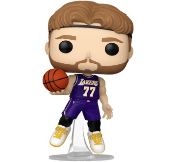 Funko Pop! Sports: NBA - Los Angeles Lakers - Luka Doncic No.77 (2025 Icon Edition Uniform) (Away Kit) (Exclusive)