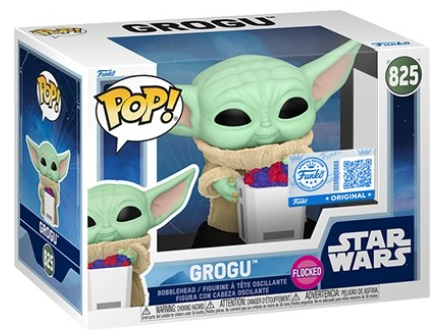 Funko Pop! Star Wars: Mandalorian & Grogu - Grogu (Flocked) (Exclusive)