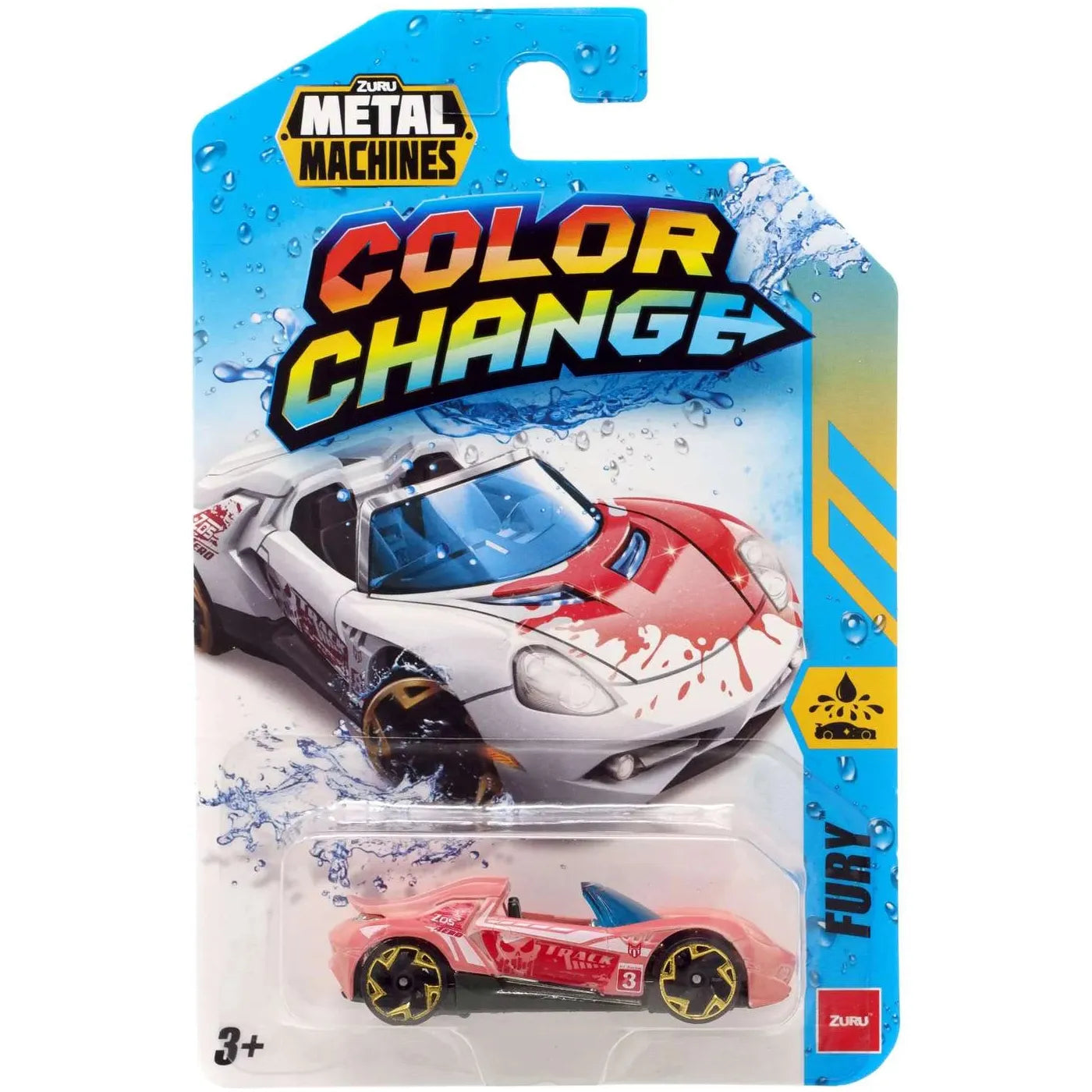 Zuru Metal Machines Color Change - Fury Die-Cast Vehicle