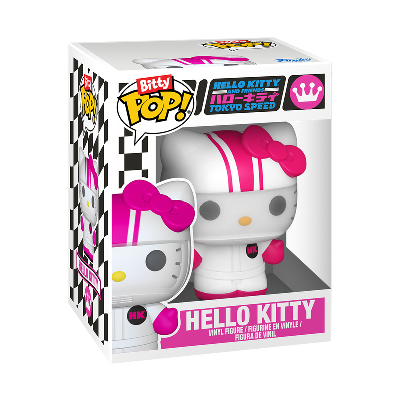 Funko Bitty Pop! Rides Hello Kitty in Racecar