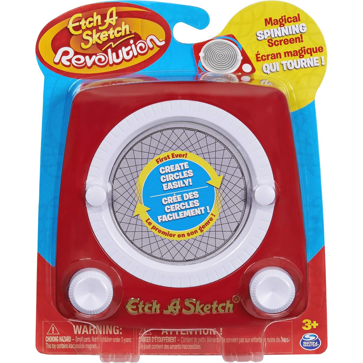 Spin Master Etch A Sketch Revolution, Drawing Toy with Magic Spinning Screen