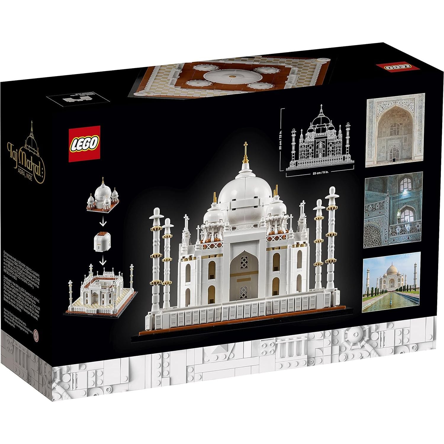 LEGO Architecture Taj Mahal 21056 Building Set - Landmarks Collection