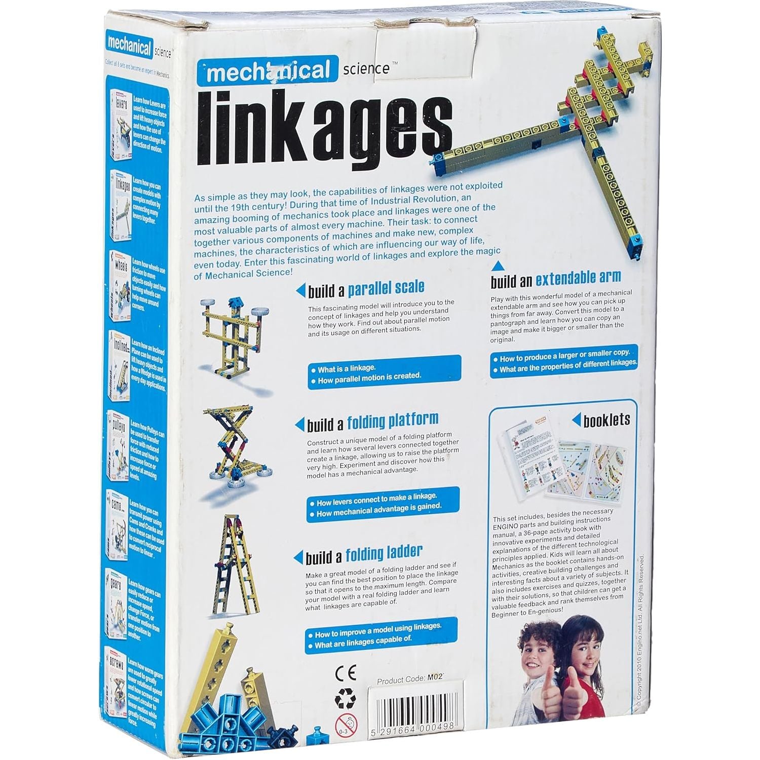 Engino mechanical science series M02 - linkages