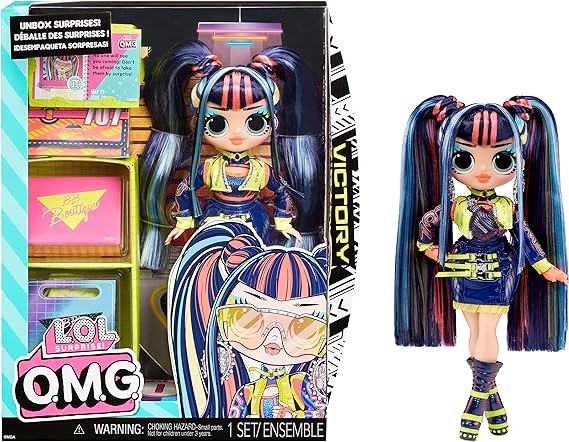 L.O.L. Surprise! LOL Surprise OMG Victory Fashion Doll with Multiple Surprises and Fabulous Accessories