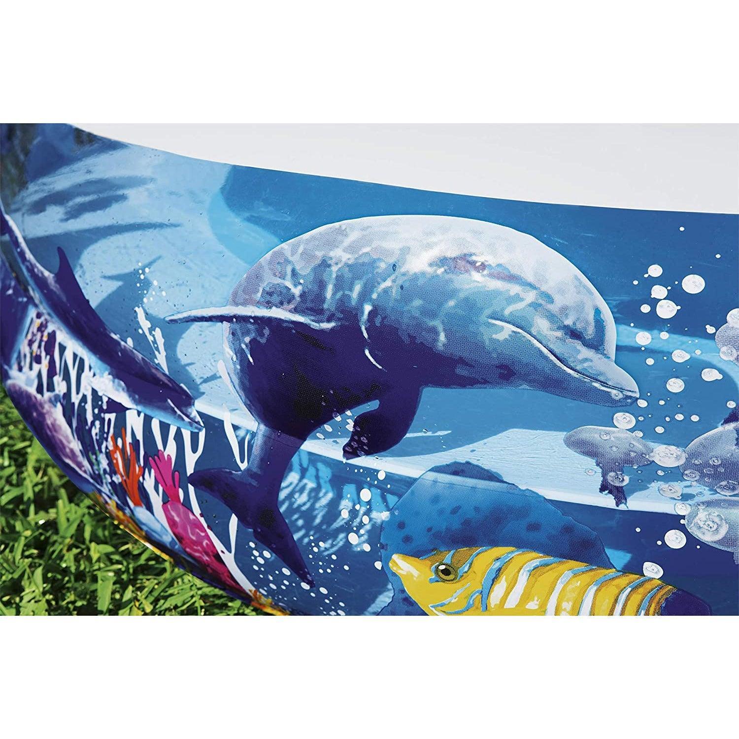 Bestway 54118 Sea Creatures-Printed Inflatable Swimming Pool - BumbleToys - 5-7 Years, 8-13 Years, Bestway, Boys, Floaters, Girls, Sand Toys Pools & Inflatables