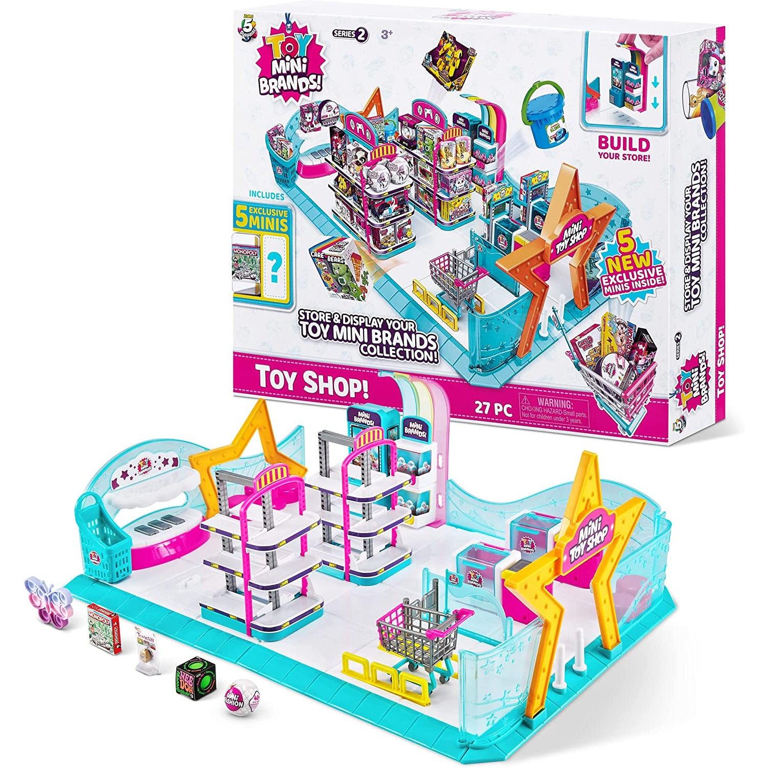 5 Surprise Toy Mini Brands - Mini Toy Shop Playset by ZURU (Series 2) - BumbleToys - 5-7 Years, 8-13 Years, collectible, collectors, Girls, Miniature Dolls & Accessories, OXE, Pre-Order