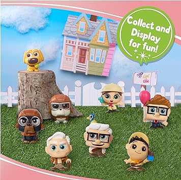 Disney Doorables Just Play New Up Collector Pack, Collectible Blind Bag Figures, Kids Toys for Ages 5 Up