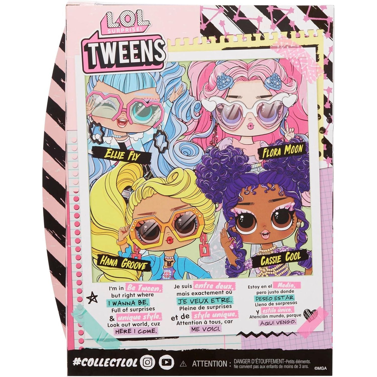 LOL Surprise Tweens Fashion Doll Flora Moon with 10+ Surprises and Fabulous Accessories – Great Gift for Kids Ages 4+