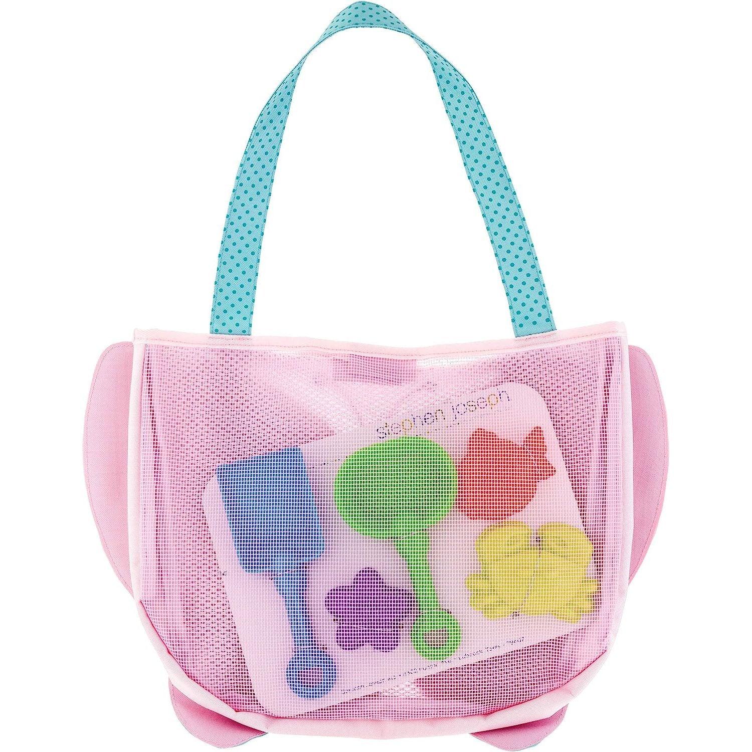 Stephen Joseph, Beach Tote with 6 Piece Sand Toys - Butterfly - BumbleToys - 5-7 Years, Backpack, Cecil, Girls, Pre-Order, School Supplies, Stephen Joseph, Stephen Joseph 2023