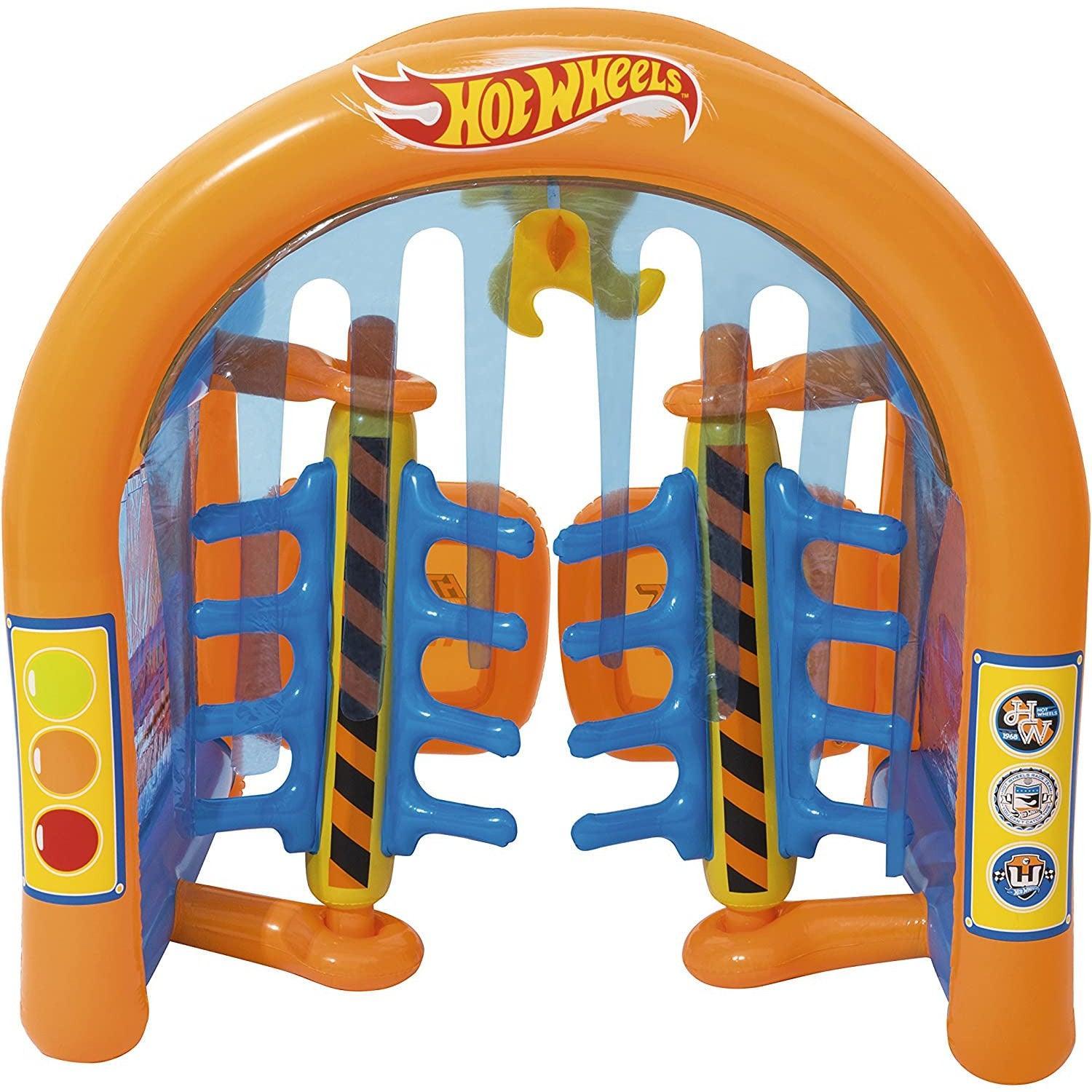Bestway 93406 Car Wash Center Hot Wheels 1.53m x 1.31m x 1.50m - BumbleToys - 8-13 Years, Boys, Eagle Plus, Floaters, Girls, Sand Toys Pools & Inflatables, unicorn