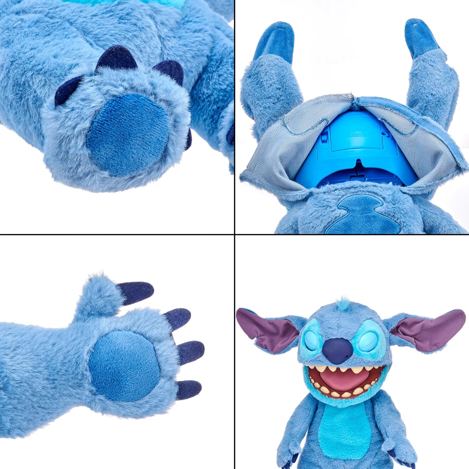 RealFX Disney Stitch Plush from Lilo & Stitch- 18