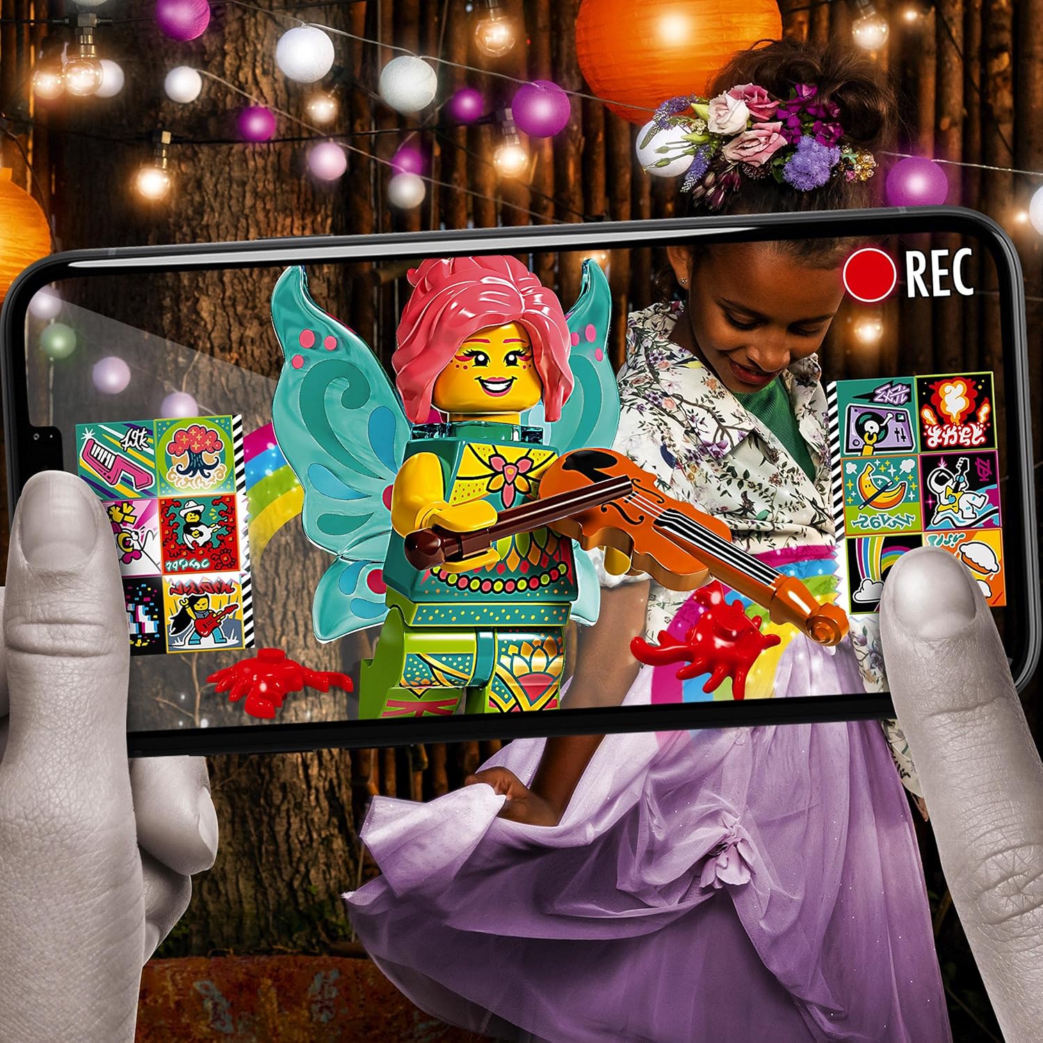 LEGO 43110 VIDIYO Folk Fairy BeatBox Music Video Maker Musical Toy for Kids, Augmented Reality Set with App