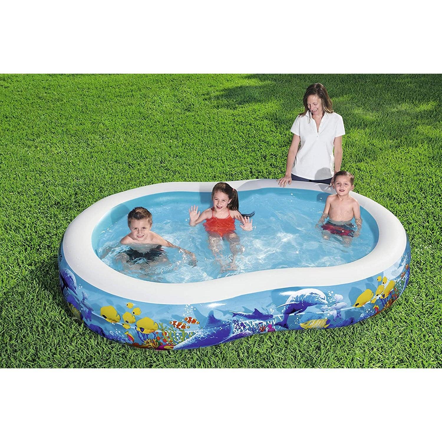 Bestway 54118 Sea Creatures-Printed Inflatable Swimming Pool - BumbleToys - 5-7 Years, 8-13 Years, Bestway, Boys, Floaters, Girls, Sand Toys Pools & Inflatables