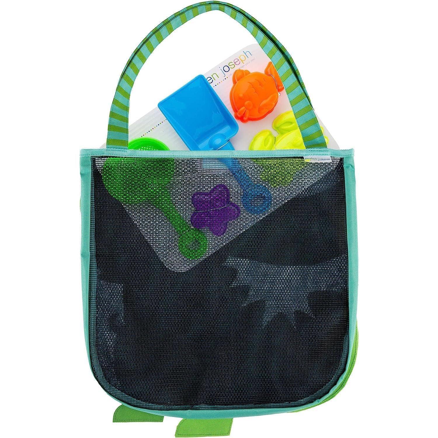 Stephen Joseph, Beach Tote with 6 Piece Sand Toys - Dino pirate - BumbleToys - 5-7 Years, Backpack, Cecil, Girls, Pre-Order, School Supplies, Stephen Joseph, Stephen Joseph 2023