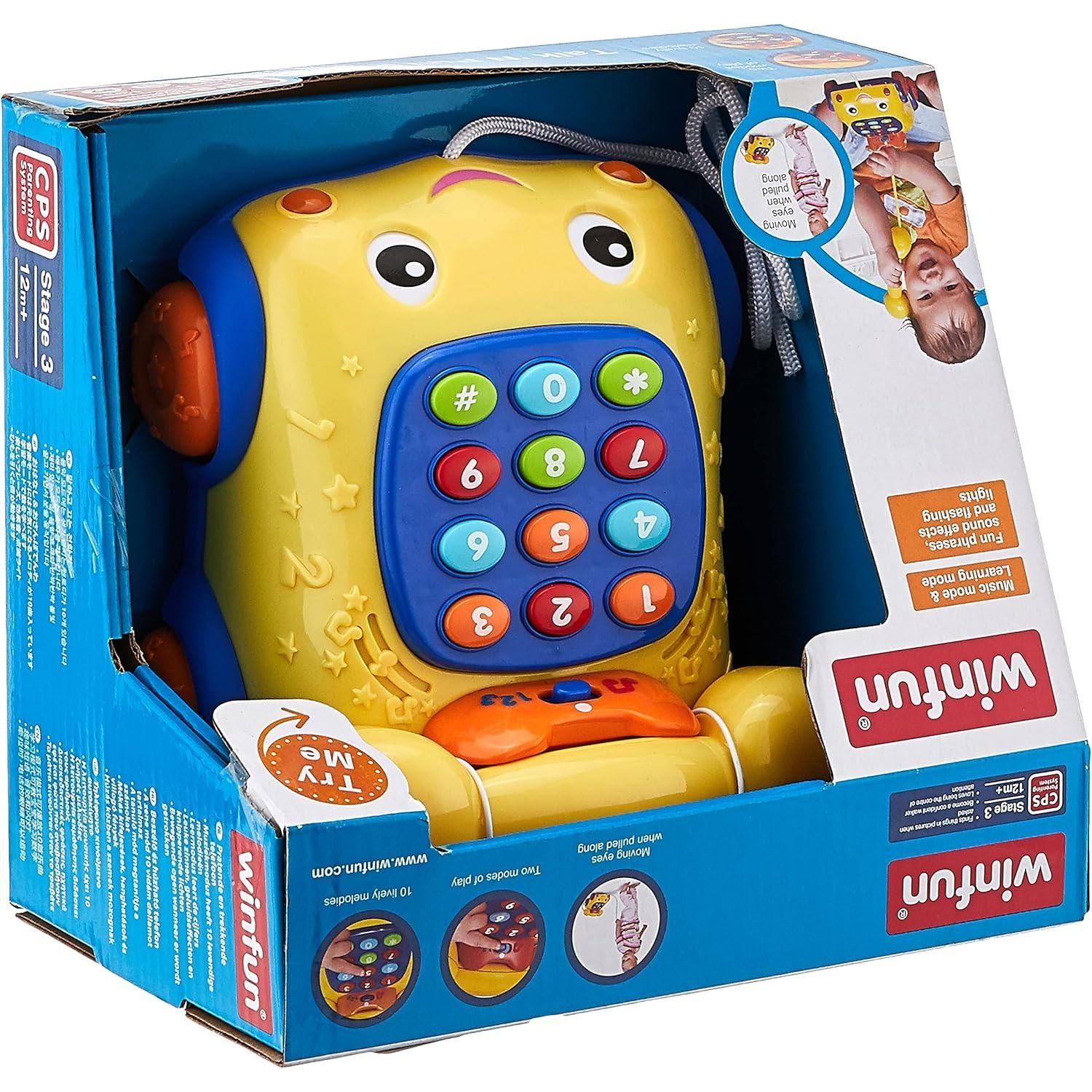 WinFun Talk'N Pull Phone For Kids