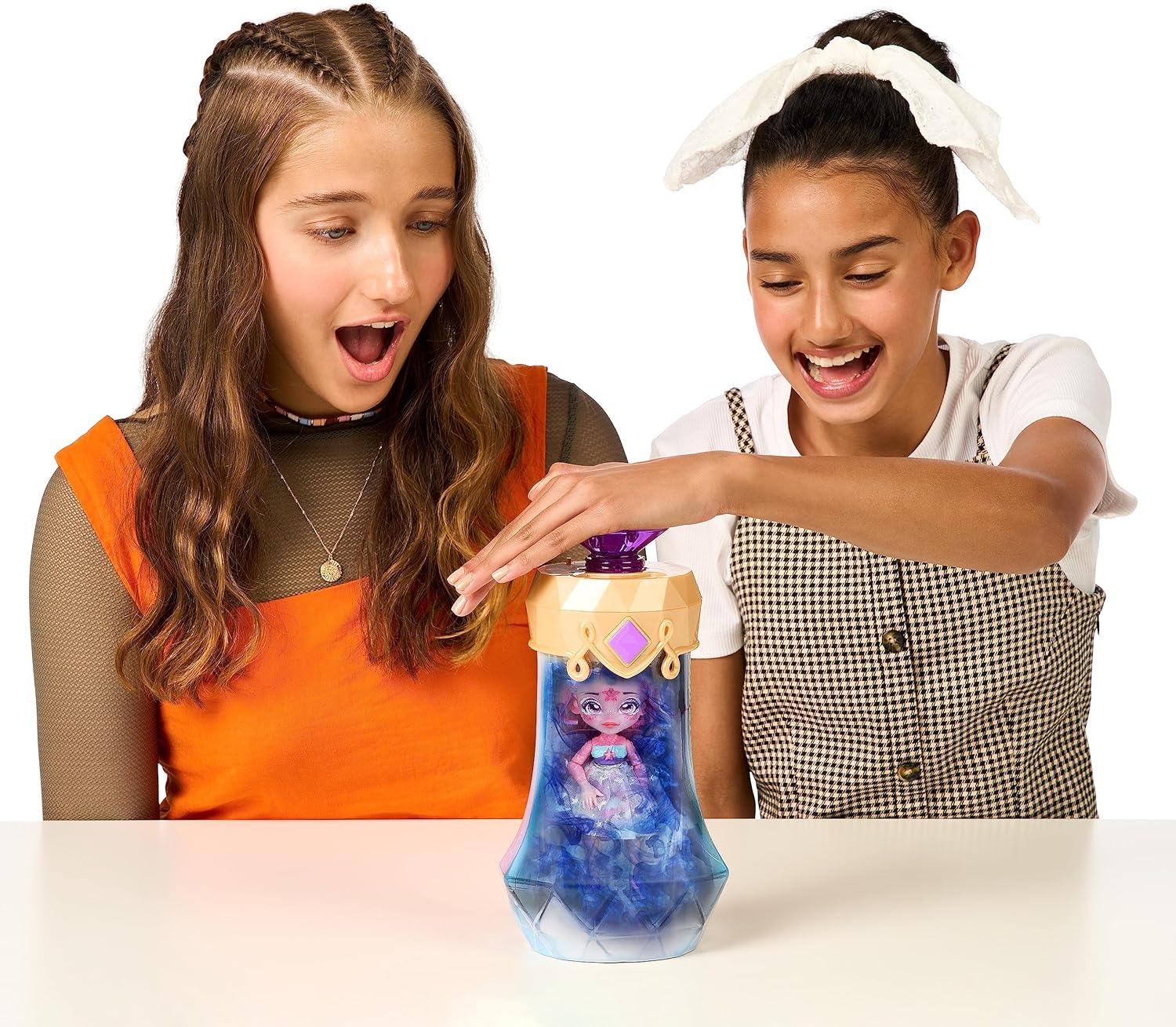 دمية Pixlings الأرجوانية من Magic Mixies Unia The Unicorn