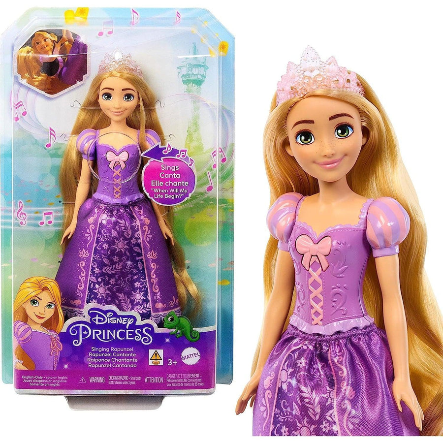 Disney Princess by Mattel Singing Rapunzel Doll in Signature Clothing, Sings “When Will My Life Begin?” from the Disney Movie Tangled