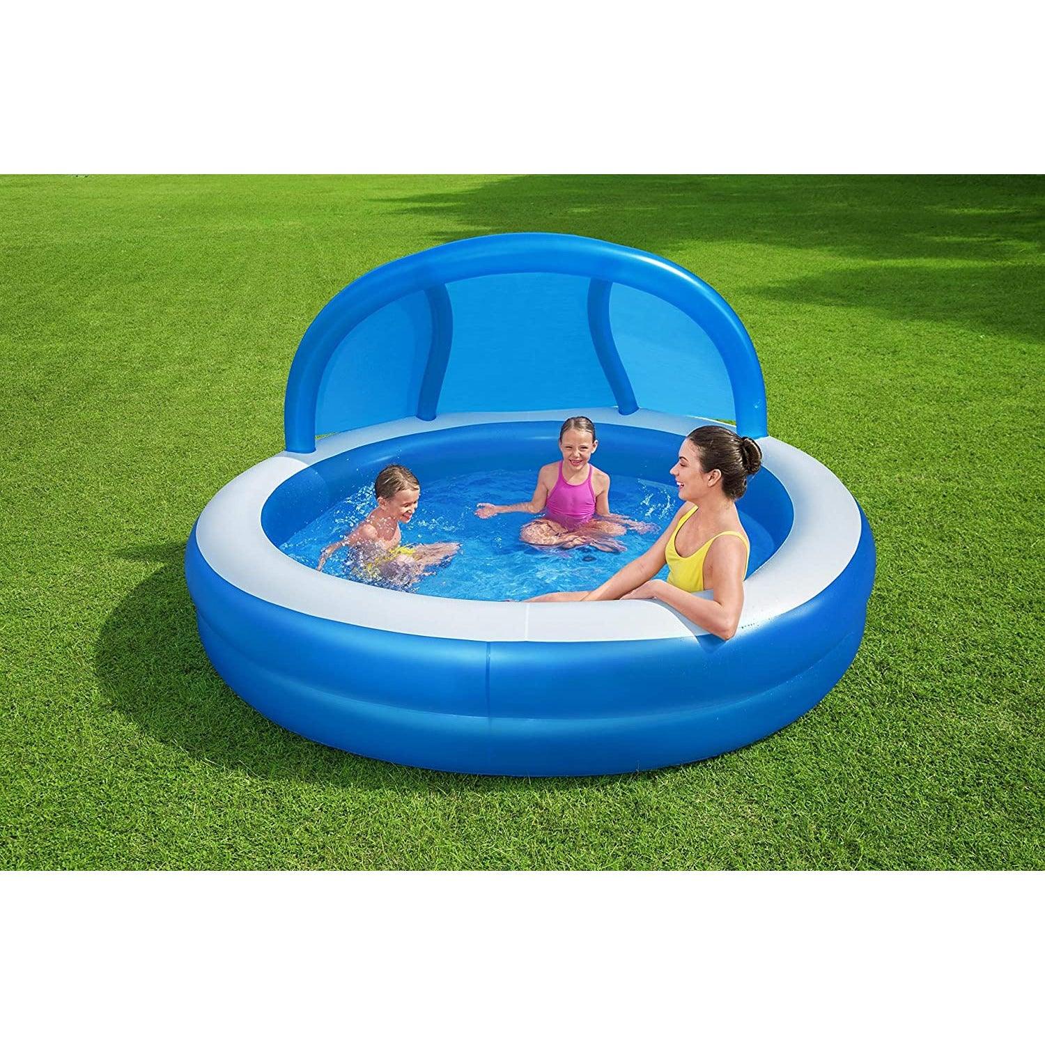 Bestway 54337 Swimming Pool With Sunshade  241 x 140 cm