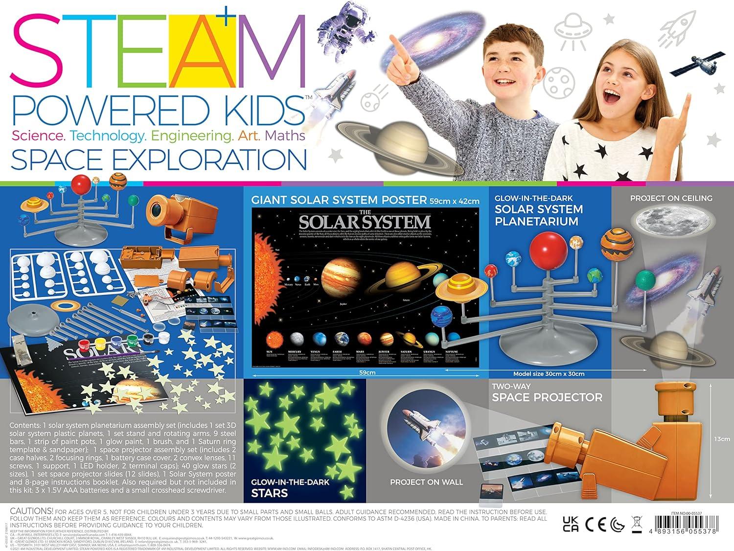 4M STEAM Powered Kids - استكشاف الفضاء