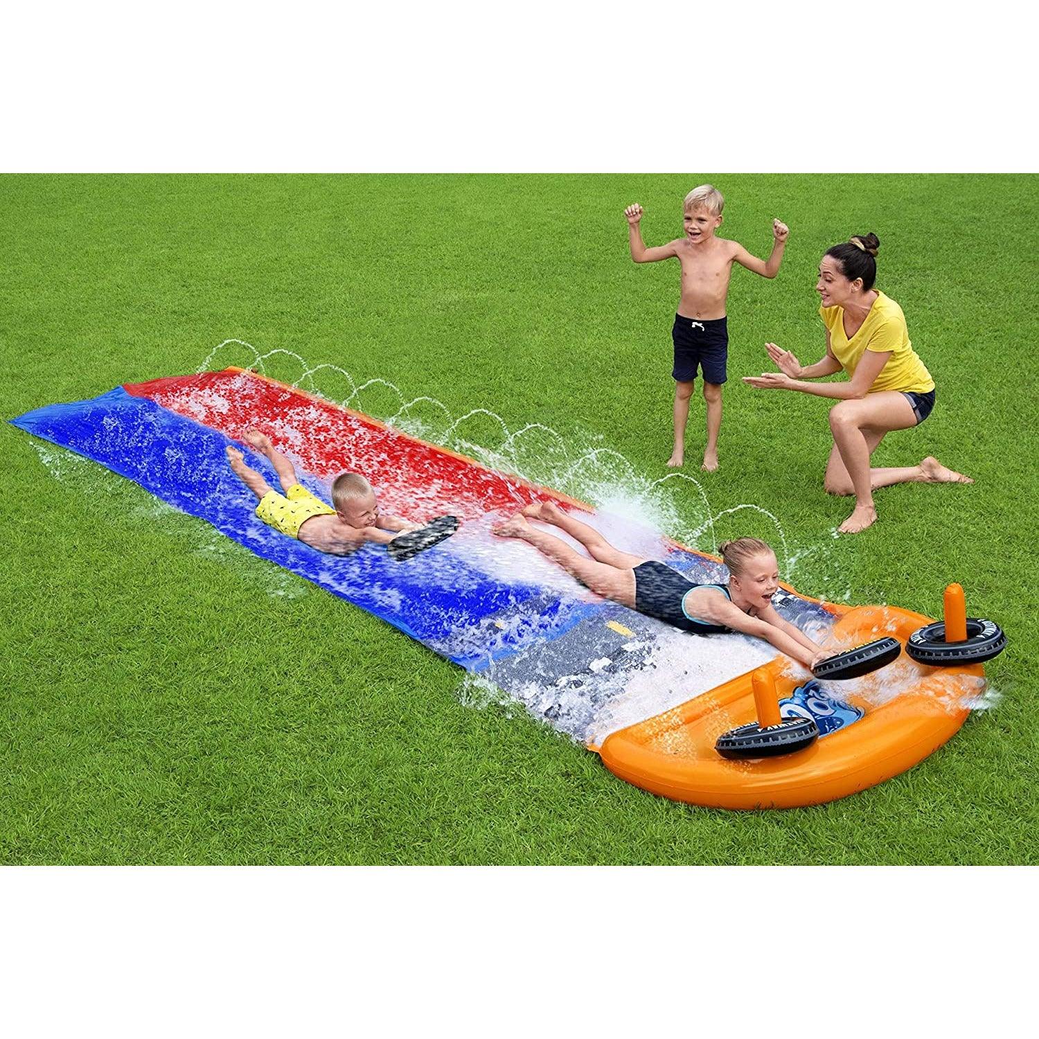 Bestway 52391 H2OGO Double Speedway is perfect for racing - BumbleToys - 5-7 Years, 8-13 Years, Bestway, Boys, Floaters, Girls, Sand Toys Pools & Inflatables