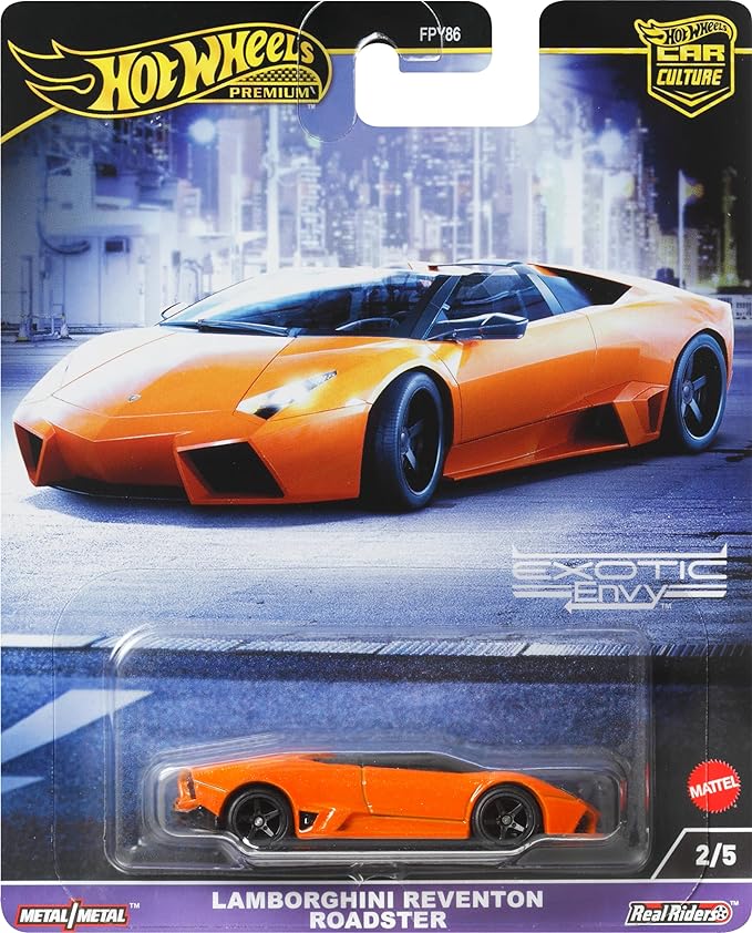 Hot Wheels Car Lamborghini Reventon Roadster، مركبات أساطير حلبة الثقافة