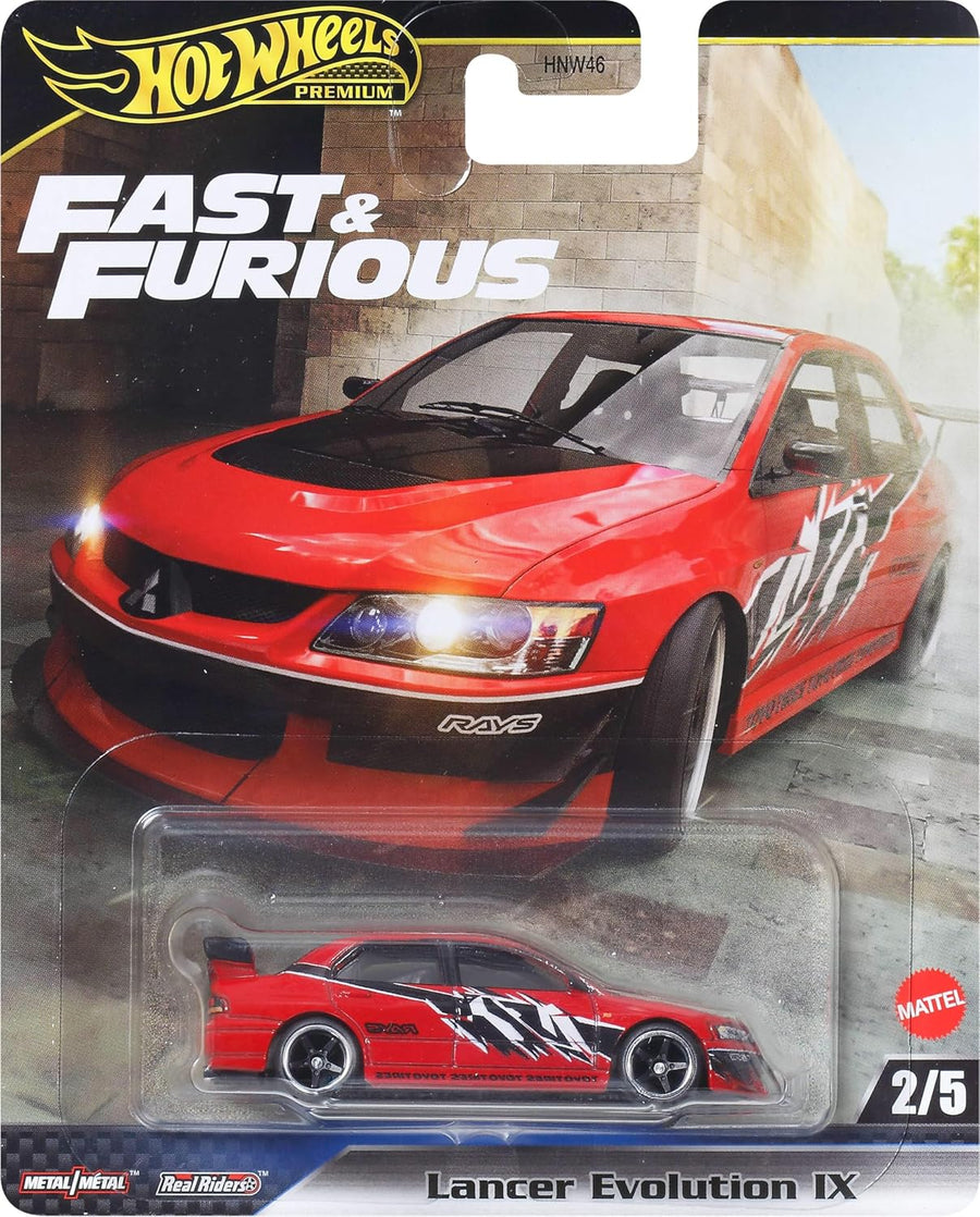Hot Wheels Premium Fast & Furious 1:64 Scale - LANCER EVOLUTION IX