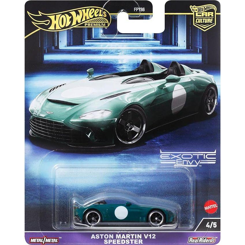 Hot Wheels Car Aston Martin V12 Speedster, Culture Circuit Legends Vehicles