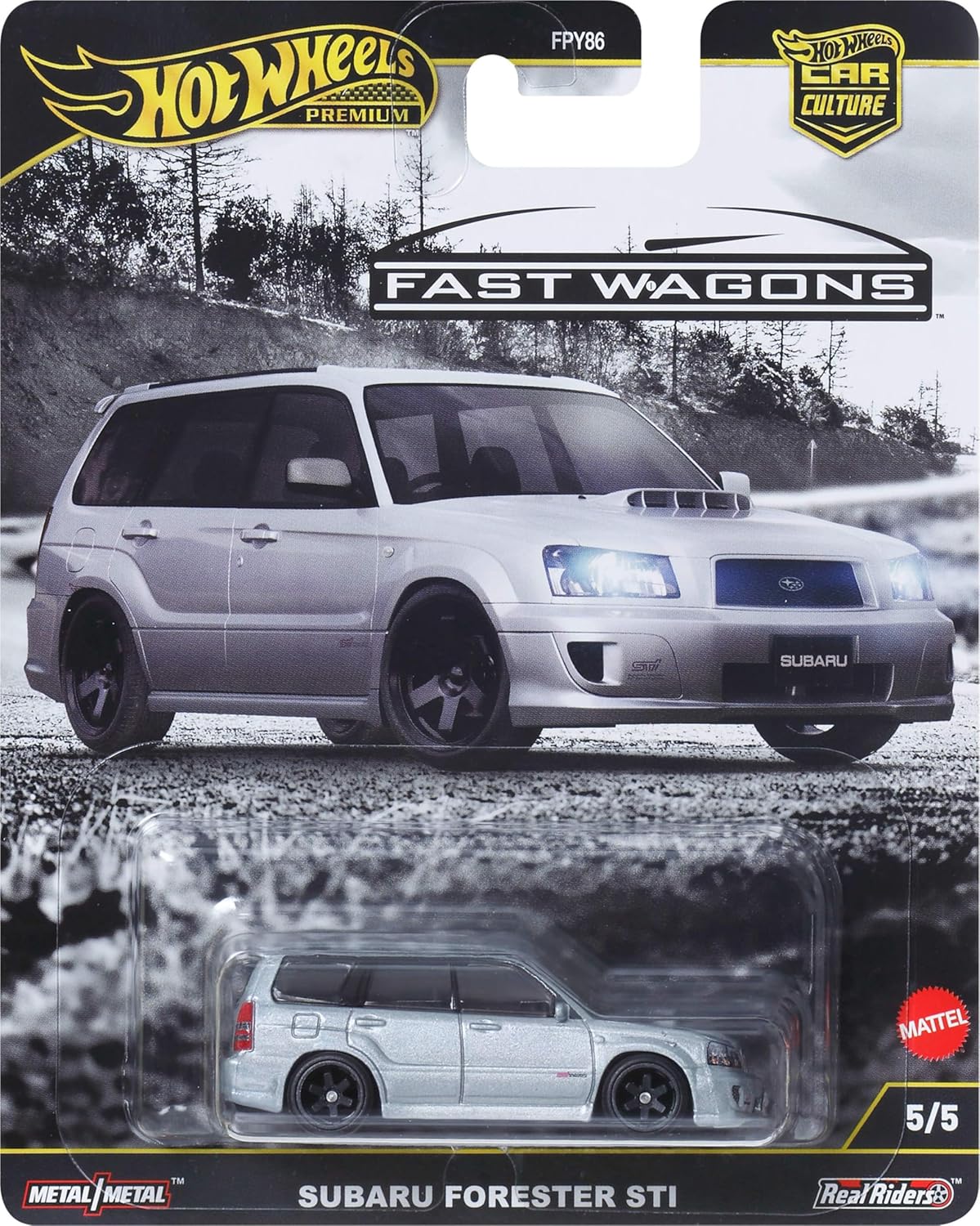 Hot Wheels Car Culture Fast Wagons - Subaru Forester STI