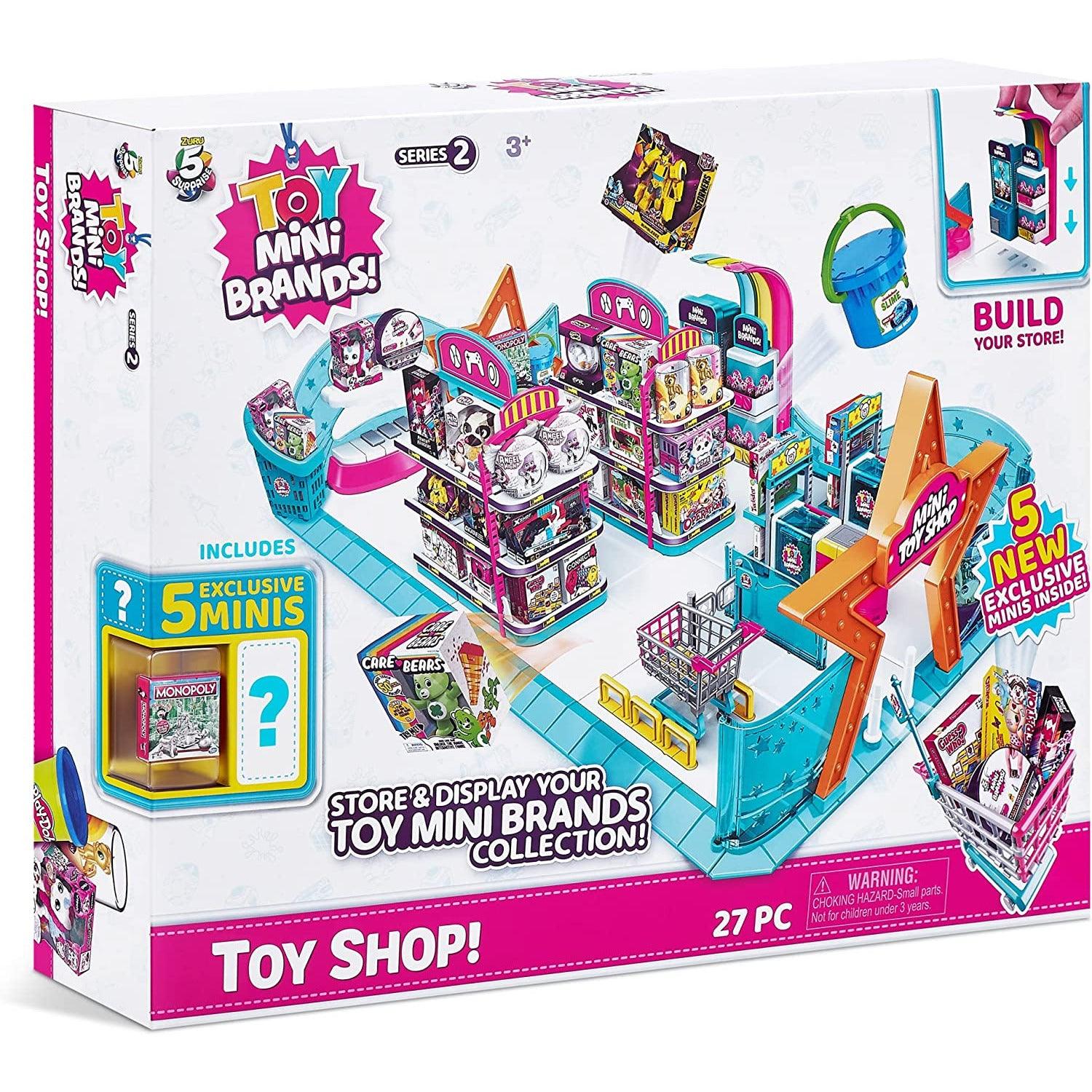 5 Surprise Toy Mini Brands - Mini Toy Shop Playset by ZURU (Series 2) - BumbleToys - 5-7 Years, 8-13 Years, collectible, collectors, Girls, Miniature Dolls & Accessories, OXE, Pre-Order
