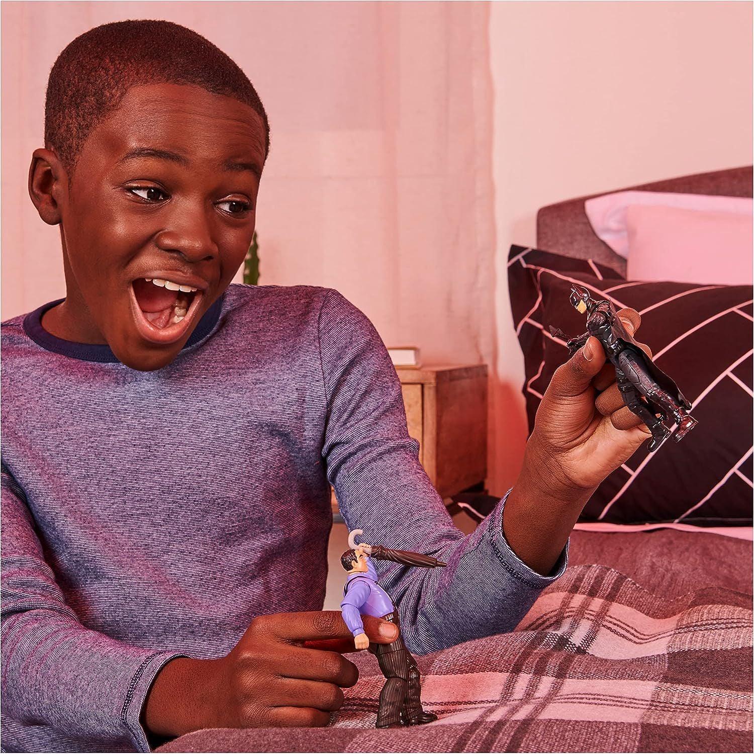 DC Comics, Batman 3-Pack ” Batman, Selina Kyle, The Penguin Action Figures, 3 Accessories, Batman Movie Kids Toy