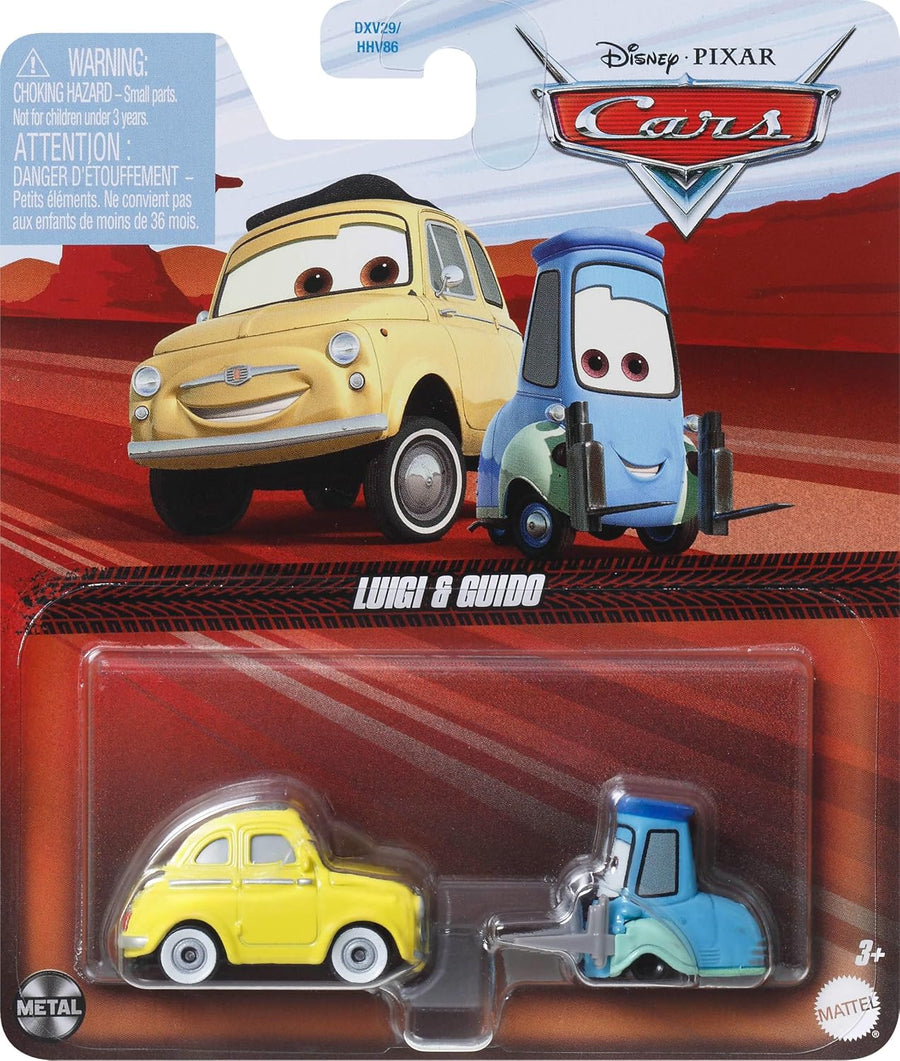 Mattel Disney Pixar Cars Metal Series 1:55 Scale - Luigi & Guido