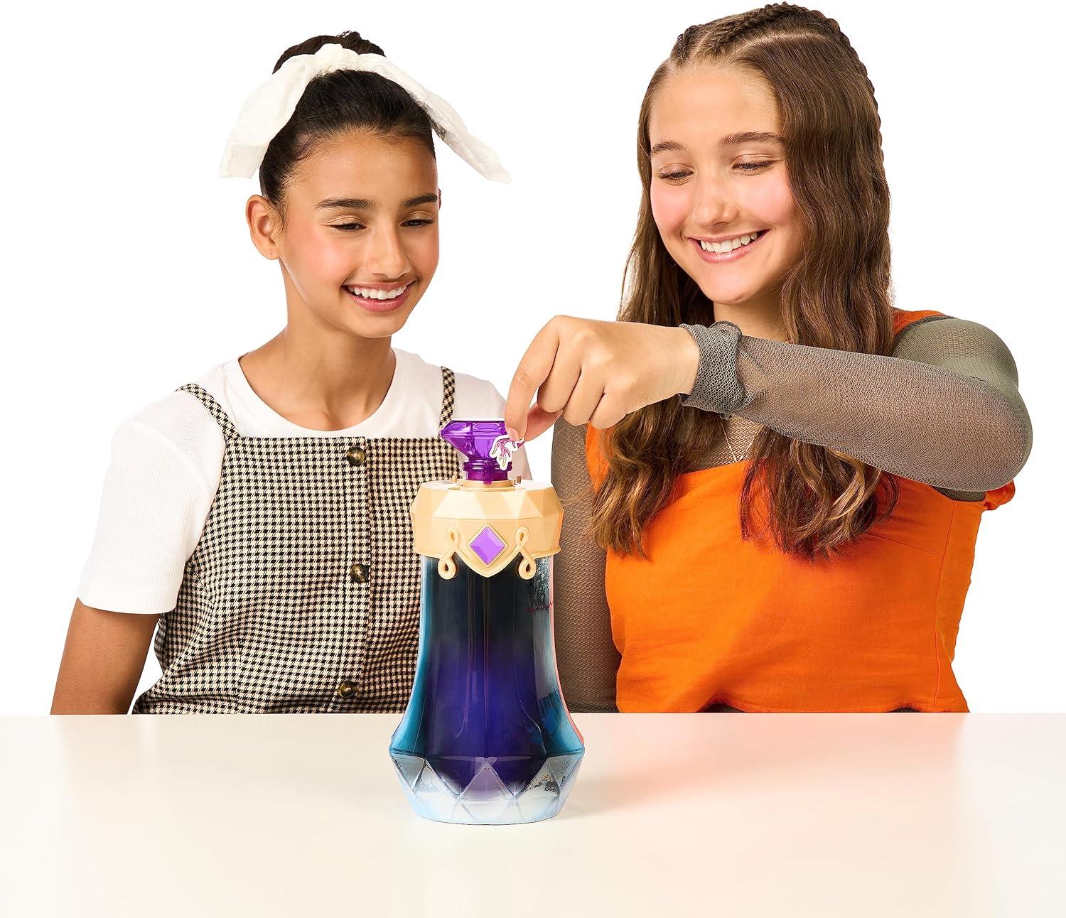 دمية Pixlings الأرجوانية من Magic Mixies Unia The Unicorn